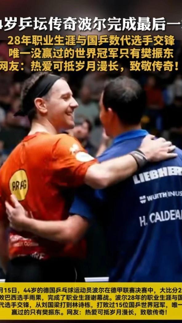 关于波兰乒乓球队横扫德国乒乓球队，波尔制霸全场的信息