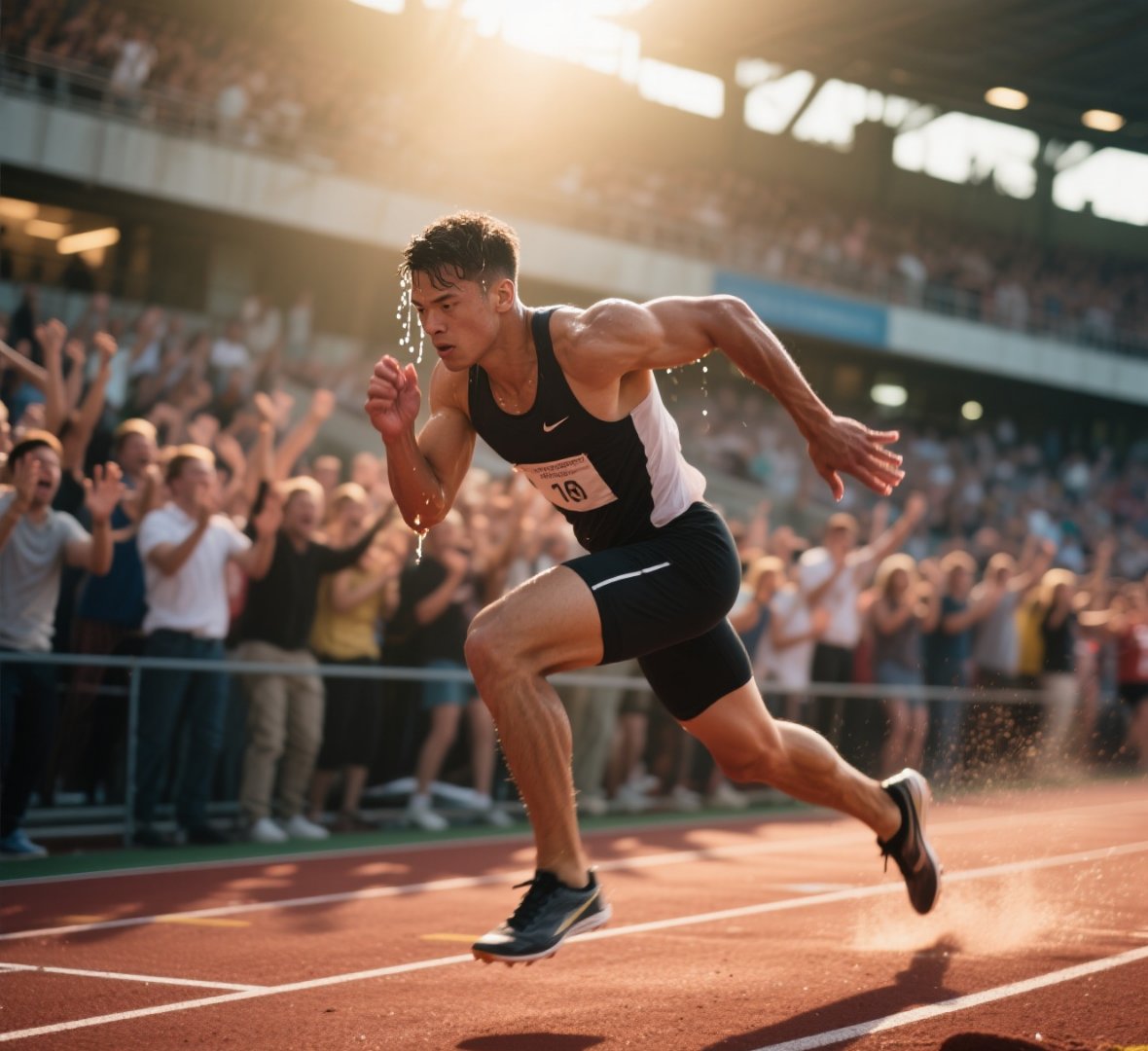 全力以赴!运动员们奋勇拼搏 全力以赴!运动员们奋勇拼搏