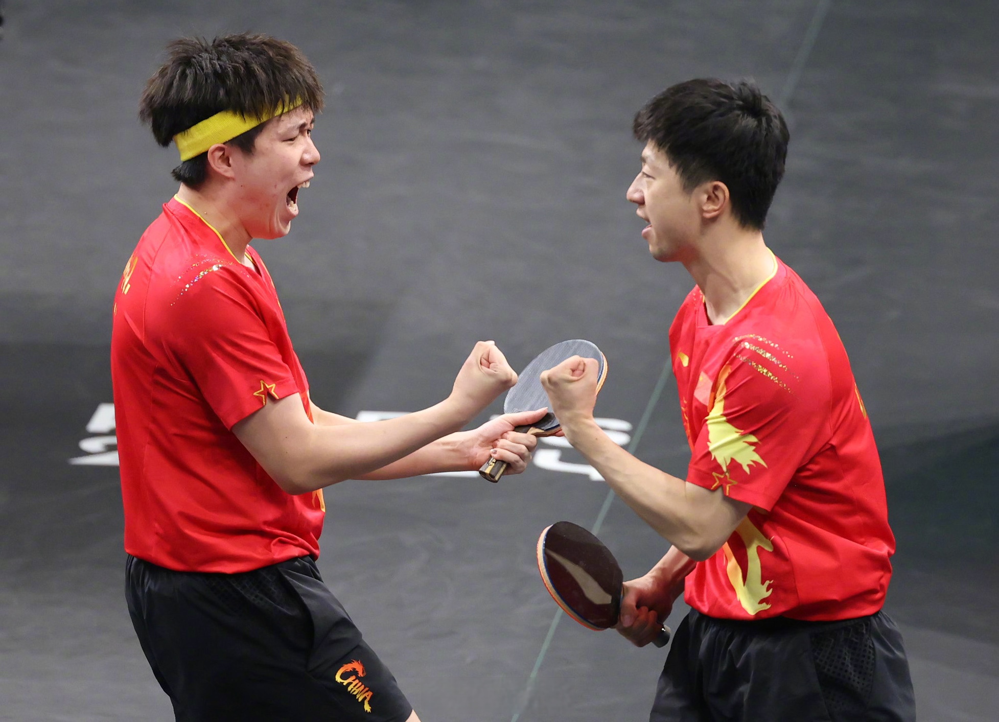 关于韩国乒乓球队绝杀德国乒乓球队，马龙高光表现的信息