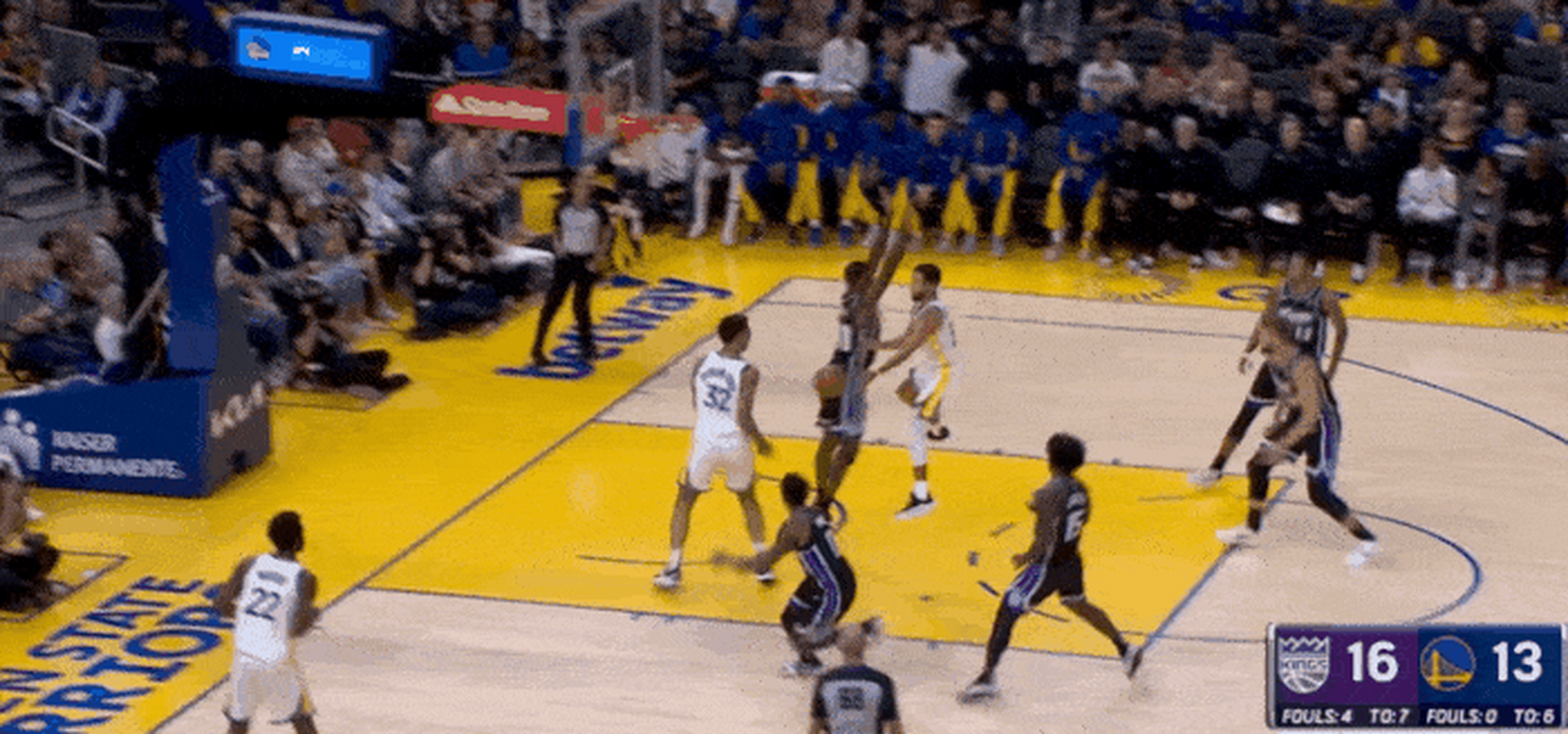 国王翻盘新疆队,保罗统治全场 国王翻盘新疆队,保罗统治全场